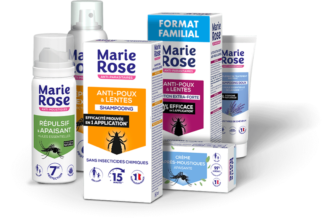 Shampoing Anti-Poux & Lentes MARIE ROSE