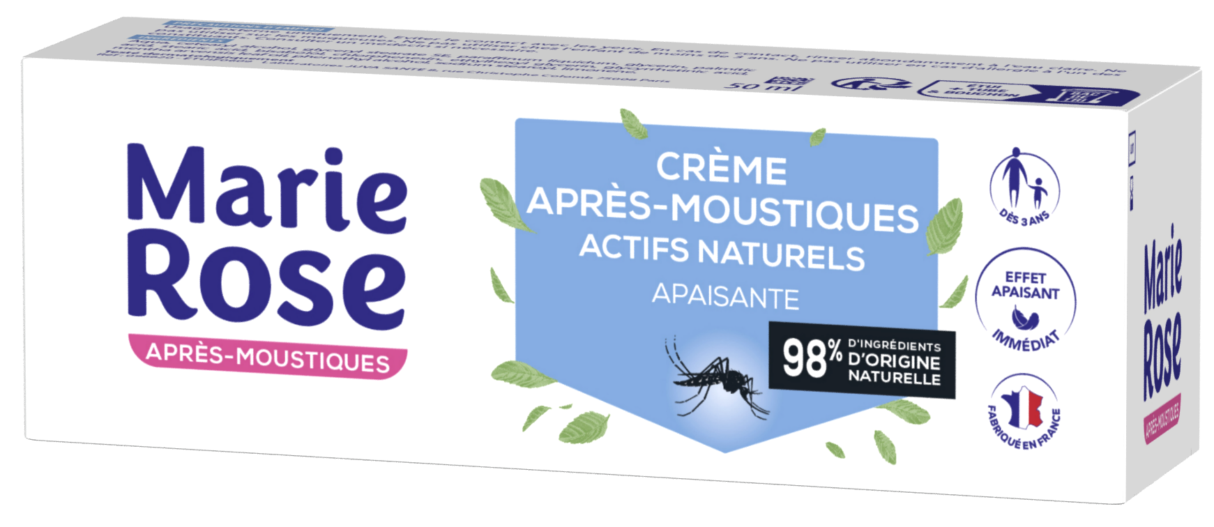 Crème après-moustiques Apaisante d’origine naturelle