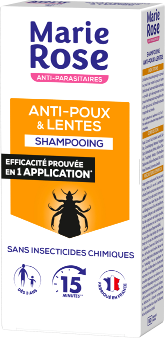 Shampooing anti-poux et lentes