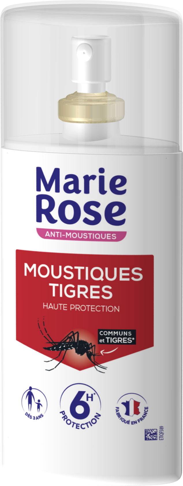 Spray Haute Protection Moustiques Tigres